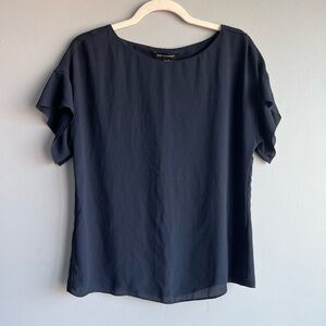 Navy Banana Republic Top